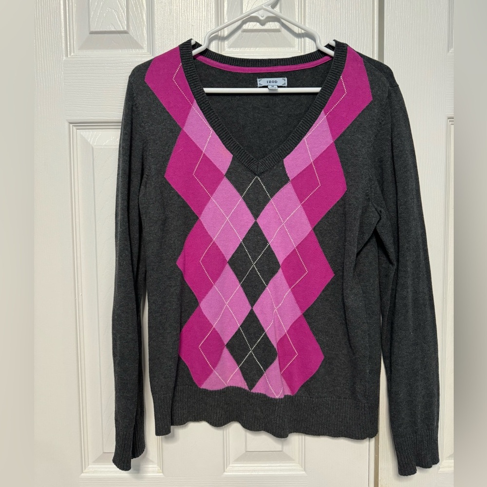 Izod Argyle Sweatshirt